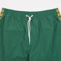 Polar Square Stripe Swim Shorts - Green thumbnail