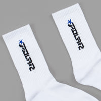 Polar Star Socks - White / Blue thumbnail
