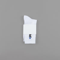 Polar Star Socks - White / Blue thumbnail