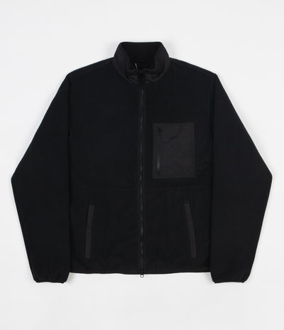 Polar Stenstrom Fleece Jacket - Black / Black | Flatspot