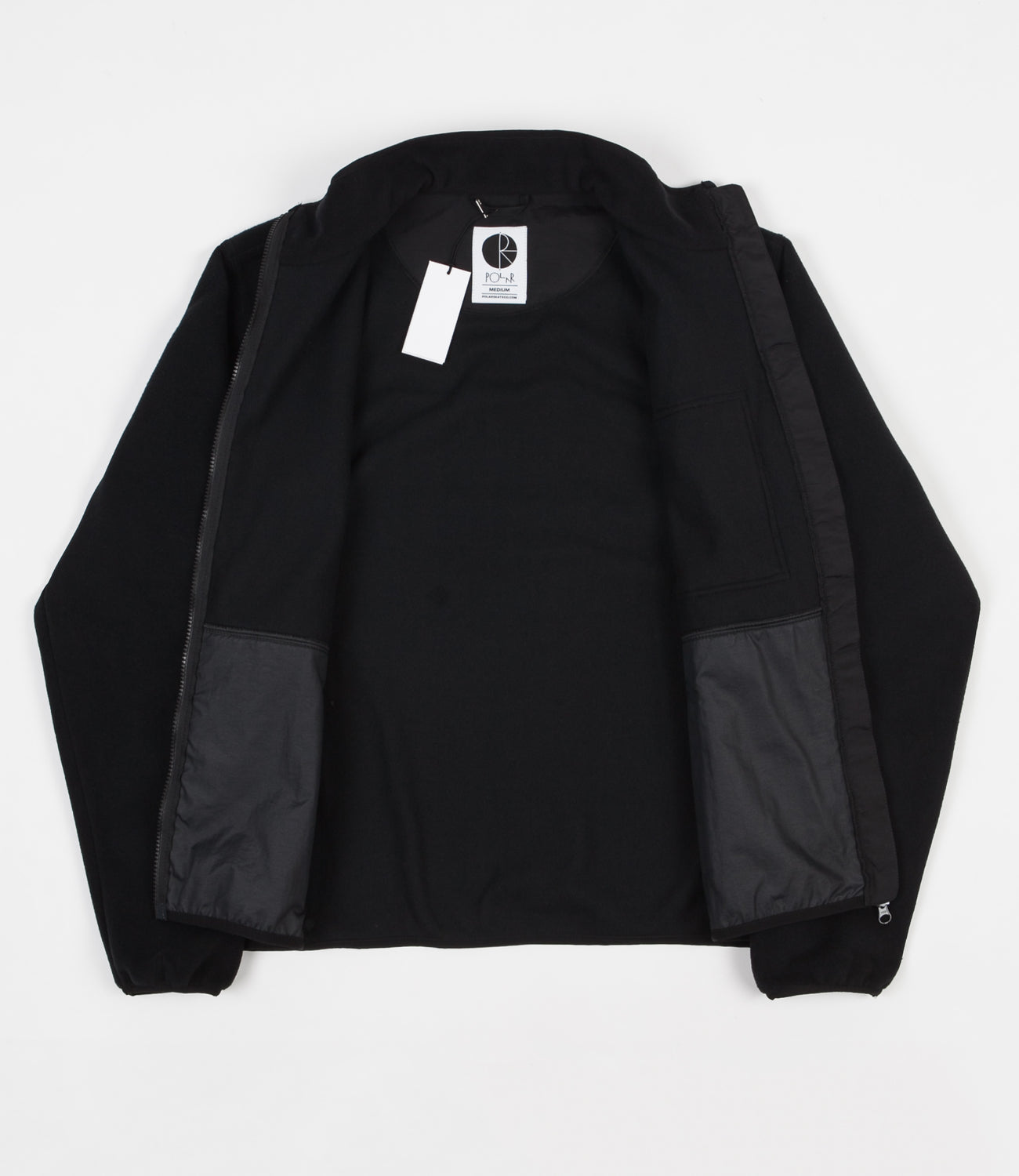 Polar Stenstrom Fleece Jacket - Black / Black | Flatspot