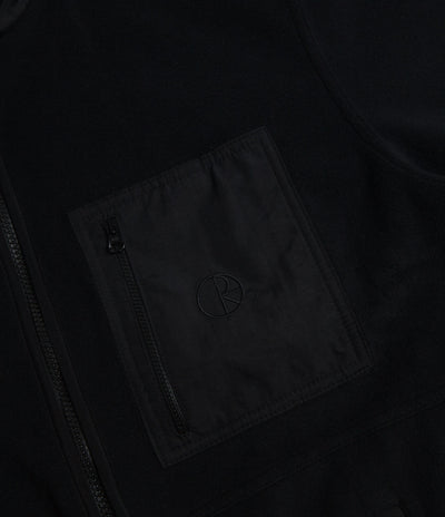 Polar Stenstrom Fleece Jacket - Black / Black