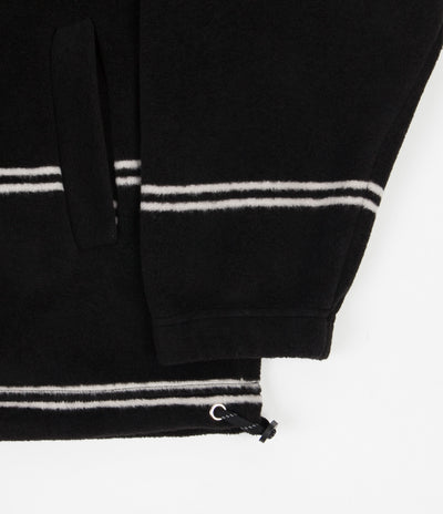 Polar Stripe Fleece Pullover 2.0 Sweatshirt - Black