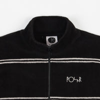 Polar Stripe Fleece Pullover 2.0 Sweatshirt - Black thumbnail