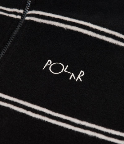 Polar Stripe Fleece Pullover 2.0 Sweatshirt - Black