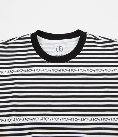 Polar Stripe Logo T-Shirt - Black