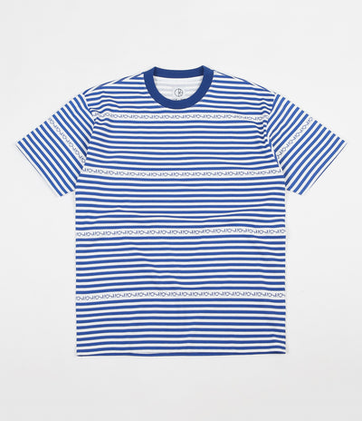 Polar Stripe Logo T-Shirt - Dark Blue