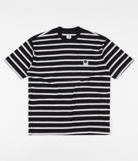 Polar Stripe Pocket T-Shirt - Black
