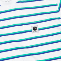Polar Stripe Pocket T-Shirt - White thumbnail