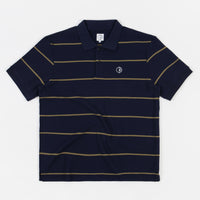 Polar Stripe Polo Shirt - Rich Navy thumbnail