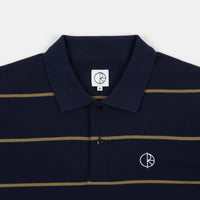 Polar Stripe Polo Shirt - Rich Navy thumbnail