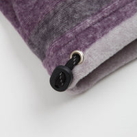 Polar Stripe Pullover Fleece - Light Purple thumbnail