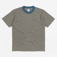 Polar Stripe Shin T-Shirt - Teal thumbnail