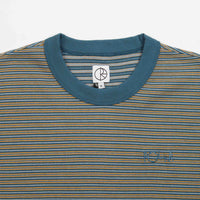 Polar Stripe Shin T-Shirt - Teal thumbnail