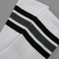 Polar Stripe Socks - White / Black / Grey thumbnail