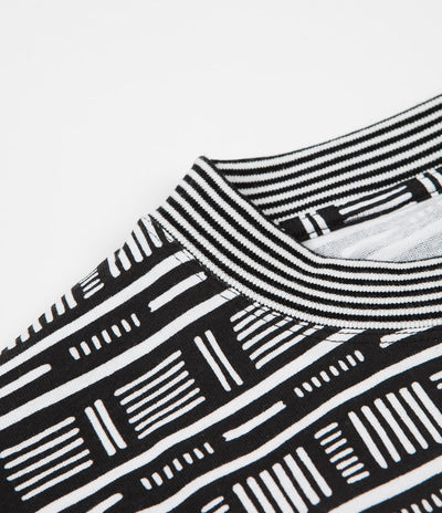 Polar Stripe Surf T-Shirt - Black