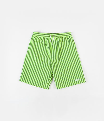 Polar Stripe Swim Shorts - Neon Yellow