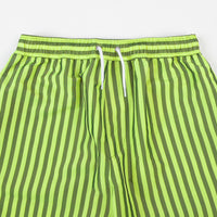 Polar Stripe Swim Shorts - Neon Yellow thumbnail