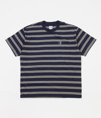 Polar Stripe T-Shirt - Navy