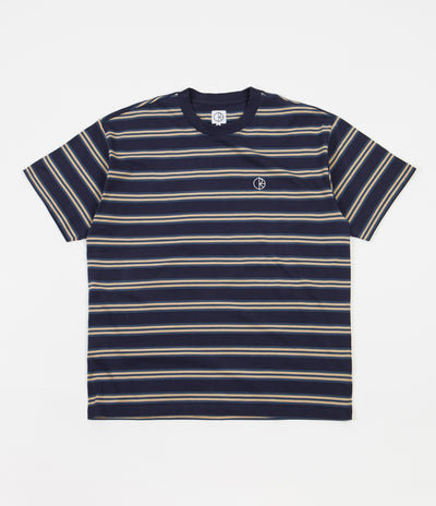 Polar Stripe T-Shirt - Navy