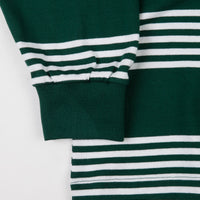Polar Striped Long Sleeve T-Shirt - Dark Green thumbnail