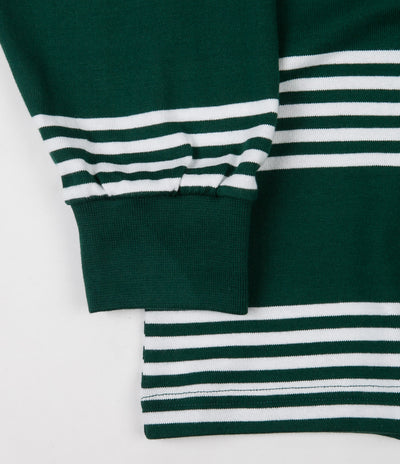 Polar Striped Long Sleeve T-Shirt - Dark Green