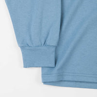 Polar Striped Rib Long Sleeve T-Shirt - Blue thumbnail