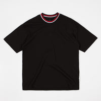 Polar Striped Rib T-Shirt - Black thumbnail