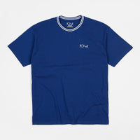 Polar Striped Rib T-Shirt - Dark Blue / White thumbnail