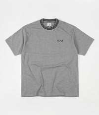 Polar Striped Rib T-Shirt - Heather Grey