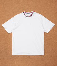 Polar Striped Rib T-Shirt - White