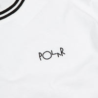 Polar Striped Rib T-Shirt - White / Black thumbnail