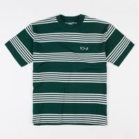 Polar Striped Surf T-Shirt - Dark Green thumbnail