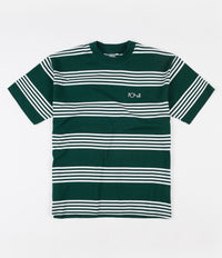 Polar Striped Surf T-Shirt - Dark Green