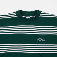 Polar Striped Surf T-Shirt - Dark Green thumbnail