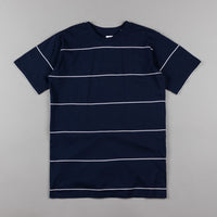 Polar Striped T-Shirt - Navy thumbnail