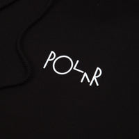 Polar Stroke Logo Hoodie - Black thumbnail