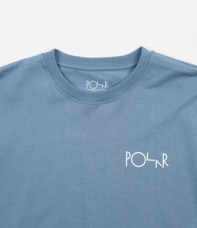 Polar Stroke Logo Long Sleeve T-Shirt - Captains Blue
