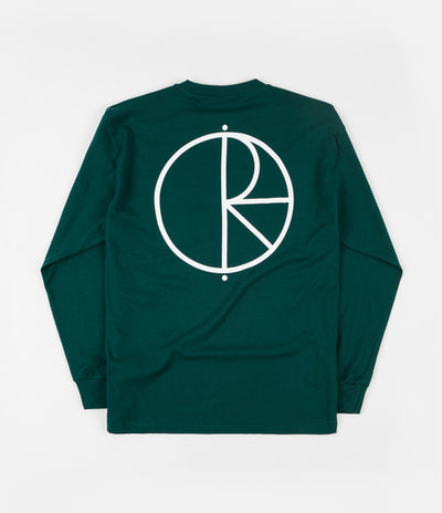 Polar Stroke Logo Long Sleeve T-Shirt - Dark Green