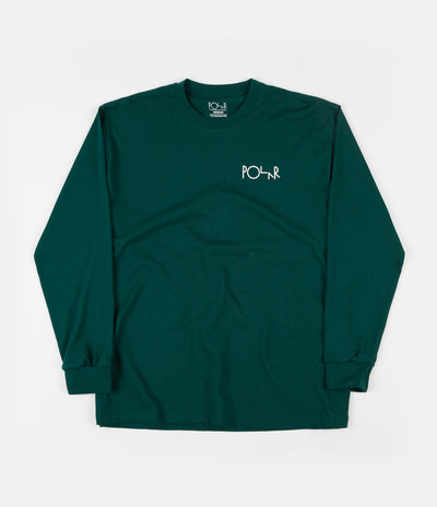 Polar Stroke Logo Long Sleeve T-Shirt - Dark Green