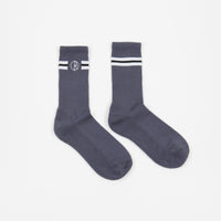 Polar Stroke Logo Socks - Grey thumbnail