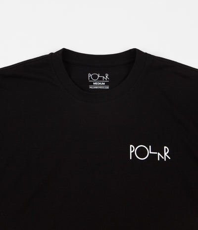 Polar Stroke Logo T-Shirt - Black / White