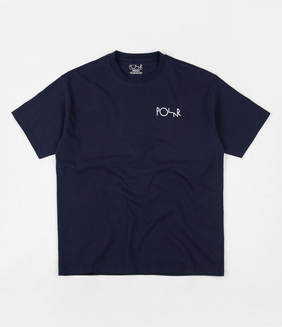 Polar Stroke Logo T-Shirt - Rich Navy
