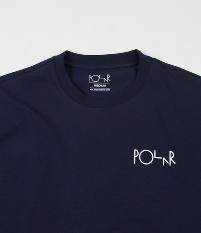 Polar Stroke Logo T-Shirt - Rich Navy