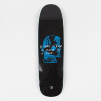 Polar Team I Prefer Marble P9 Shape Deck - Black - 8.625" thumbnail