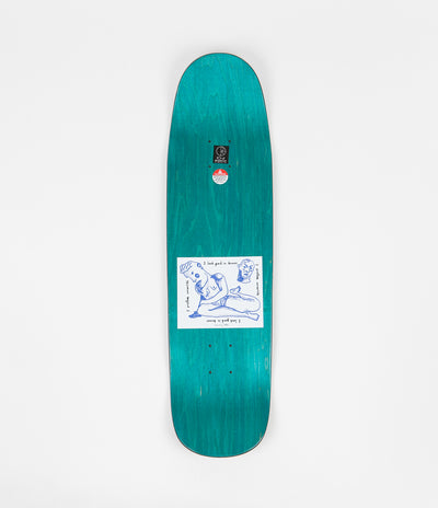 Polar Team I Prefer Marble P9 Shape Deck - Black - 8.625"