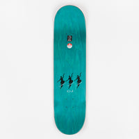Polar Team No Comply Deck - Red - 8.25" thumbnail