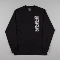 Polar Three Faces Long Sleeve T-Shirt - Black / White thumbnail