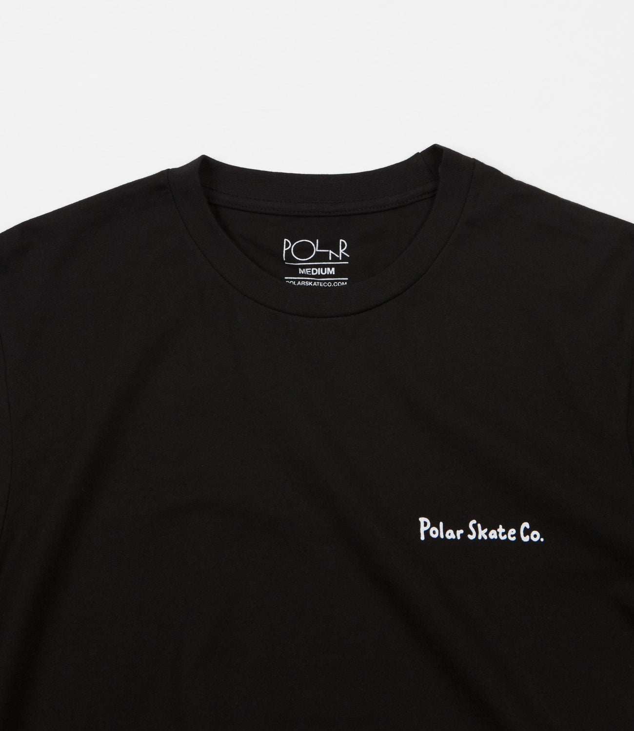 Polar Three Faces Long Sleeve T-Shirt - Black | Flatspot