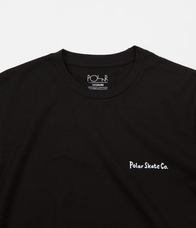 Polar Three Faces Long Sleeve T-Shirt - Black